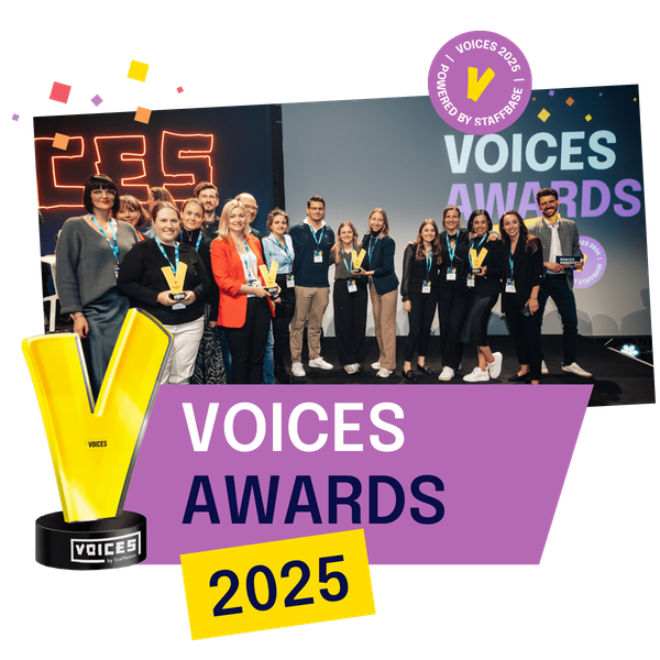 Und der VOICES Award geht an ...