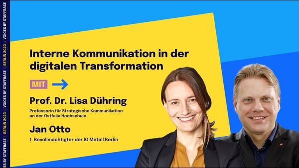 Prof. Dr. Lisa Dühring & Jan Otto: IK in der digitalen Transformation | VOICES Berlin 2023