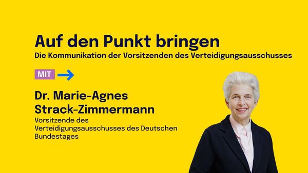 Dr. Marie-Agnes Strack-Zimmermann: Auf den Punkt bringen! | VOICES Berlin 2024