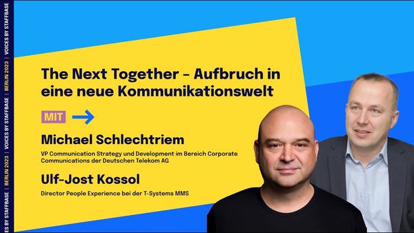 Ulf Kossol & Michael Schlechtriem: Aufbruch in eine neue Kommunikationswelt | VOICES Berlin 2023