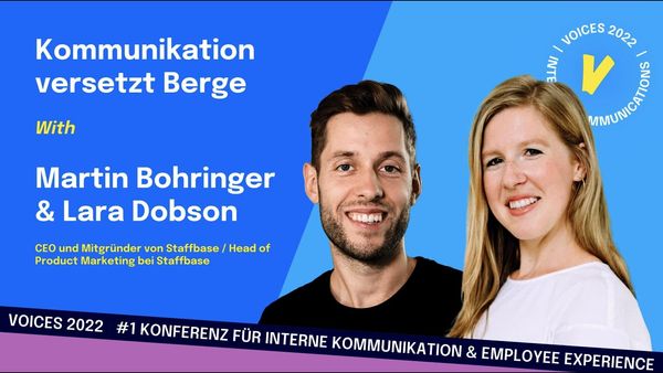 Dr. Martin Böhringer & Lara Dobson: Kommunikation versetzt Berge