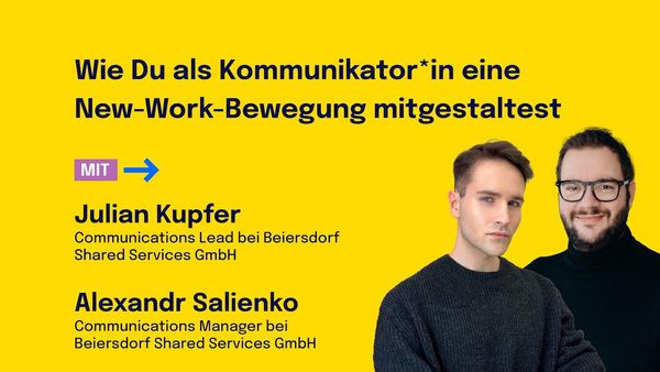 Julian Kupfer & Alexandr Salienko: Eine New-Work-Bewegung mitgestalten | VOICES Berlin 2024