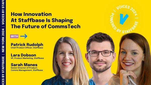 How Innovation At Staffbase Is Shaping The Future of CommsTech | VOICES Virtual 2024